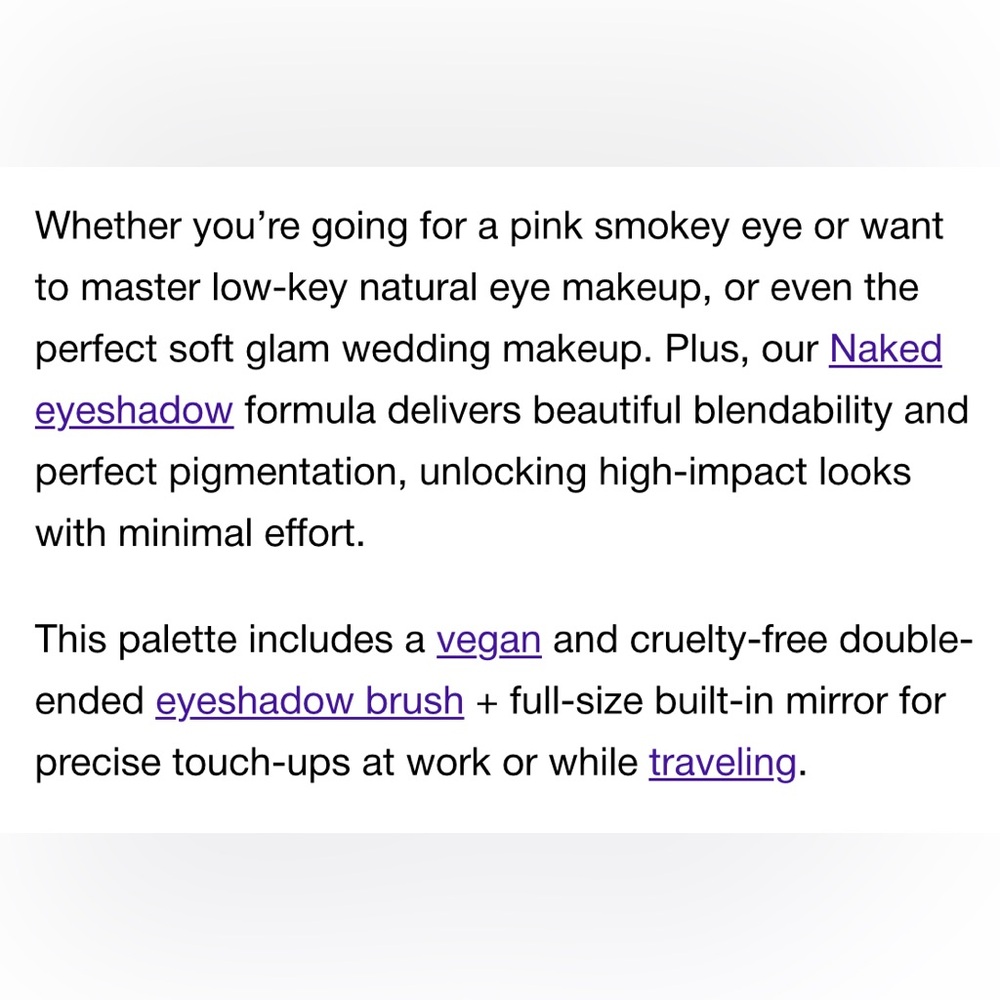 Urban Decay NAKED3 Soft Pink Eyeshadow Palette(Retail$59) - Picture 5 of 12